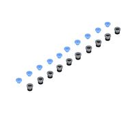 Depisuta Pneumatic Valve Connector Easy Install Long Service Life 3D Printer Accessories for Extruder 10 Set PTFE ECAS04