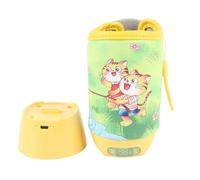 Depisuta Portable Bottle Warmer, 7 Adjustable Levels Multifunctional Intelligent Heating Milk Warmer with Temperature Control for Breastmilk Formula