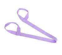 Depisuta Portable Strap Strap of Aligible Aligrable Aligning Aligiable of The Sorge Sports Yoga for Hands Fraits Cotton Purple Cotton Purple Prople Red Gry (Light Purple)