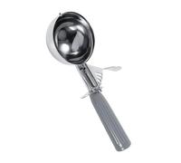 Depisuta Practical Stainless Steel Fruit Scoop with Ideal Plastic Handle for Ice Cream and Potato Puree Ideal for Coffee and Restaurant (7.2CM)
