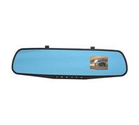 Depisuta Rear View Mirror Camera, Dash Cam with 1080P HD Front Camera HDR Wide Dynamic Processing 24 Hour Parking Monitoring for All Vehicles