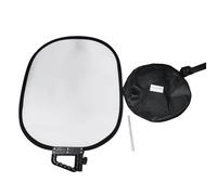 Depisuta Reflector Board, Portable Foldable Light Reflector Easy Installation Photography Diffuser with Carrying Bag for Photography Photo Studio and Outdoor Lighting, Soft Fabric