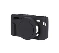 Depisuta Silicone Cage Cover of The Camera for G7XII / G7X Mark II, Light and Portable Accessory for Photographers, Black