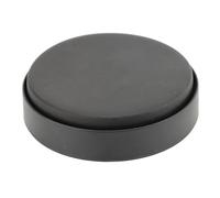 Depisuta Soft Gel Watch Case Casing Cushion, 3inch Non Slip Watch Casing Cushion Movement Cushion Pad Holder Movement Changing Battery Repair Kit Tool (Black)