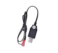 Depisuta Sturdy USB Charging Cable for 1573 Electric Toy Remote Control Alloy Engineering Car, Portable Charger Replacement for RC Car, Suitable for RC Enthusiasts (Black)