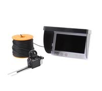 Depisuta Underwater Fishing Camera, 5MP HD 1080P with 195° Wide Angle Lens 4.3 Inch LCD Screen 1500nits Brightness 50m Cable, Fish Finder for Ice Lake Boat Kayak Fishing