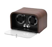 Depisuta Watch Winder for Automatic Watches, Mechanical Watch Winder with LED Light and 5 Rotation Modes, Super Quiet Motor Below 10dB, Dual Power Options, for Man Woman Watches