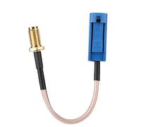 Depisuta Wide Applicability Car GPS Antenna Adapter Cable Fakra to SMA Adapter for Wi-Fi Radio External Antennas