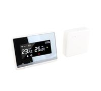 Depisuta WiFi Smart Thermostat, Wall Mounted Digital Temperature Controller, Remote Control Home Wireless Thermostat, Suport Voice Control, 100 Meter Transmission Distance