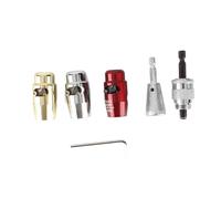 Depisuta Wire Stripping and Twisting Tool, Professional Electric Wire Stripper and Twister Tool Portable Aluminum Nut Twister for Power Drill and Cable Quick Stripping