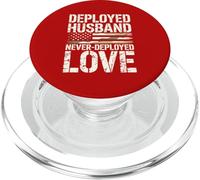 Deployed Military Spouse Love Husband Soldiers Wife Support PopSockets PopGrip for MagSafe
