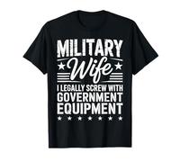 Deployed Military Wife Spouse Military Partner T-Shirt