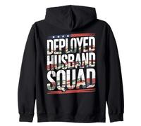 Deployed Military Wifes Zip Hoodie