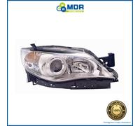 Left Front Projector Headlight Chrome Reflector -SX For Subaru Impreza 07>11