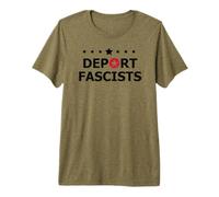 Deport Fascism Resist Protest Anti-Fascism Fight Oligarchy Premium T-Shirt