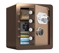 Deposit Box Cabinet Mechanical Password Safety Box, Household 45cm Large Invisible Safe All Steel Box Embedded In The Money Storage Box Strongbox safety box (Color : Black)