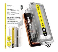 Deppa Pack of 2 | Screen Protector for iPhone 17 Pro (6.3 inches) with Smart Stencil | Dust & Bubble-Free | 9H Hardened | Full Protection | Ultra Clear