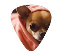 Depressed Chihuahua Print Guitar Pick Comfortable Feel, Clear Sound, Multiple Thicknesses For Varied Tones