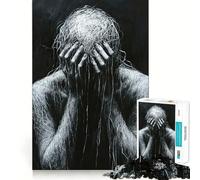 Depression 1000 Pieces Jigsaws Adults Puzzles Gifts Anxiety Relief Snug Connection Fun Hobby Wall Display (50x75cm)