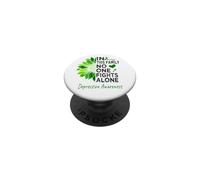 Depression Awareness month sunflower support Depression PopSockets Adhesive PopGrip