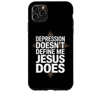 Depression Doesn't Define Me Jesus Does Christian Case for iPhone 11 Pro Max
