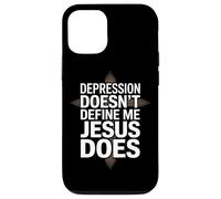 Depression Doesn't Define Me Jesus Does Christian Case for iPhone 12/12 Pro