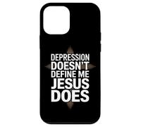 Depression Doesn't Define Me Jesus Does Christian Case for iPhone 12 mini