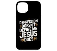 Depression Doesn't Define Me Jesus Does Christian Case for iPhone 13