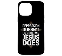 Depression Doesn't Define Me Jesus Does Christian Case for iPhone 13 Pro Max