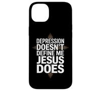 Depression Doesn't Define Me Jesus Does Christian Case for iPhone 14 Plus