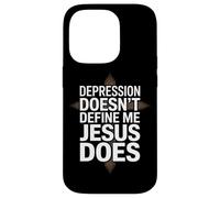 Depression Doesn't Define Me Jesus Does Christian Case for iPhone 14 Pro