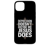 Depression Doesn't Define Me Jesus Does Christian Case for iPhone 15 Plus