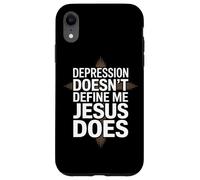 Depression Doesn't Define Me Jesus Does Christian Case for iPhone XR