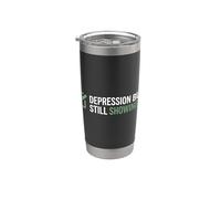 Depression Recovery Healing Journey Mental Health Progress Stainless Steel Insulated Tumbler