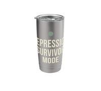 Depression Recovery Healing Journey Mental Health Progress Stainless Steel Insulated Tumbler