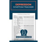 Depression Symptom Tracker: Mental Health Mood Journal | Daily & Weekly Depression Tracker | Symptom Monitoring Logbook for Emotional Wellness