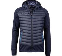 Deproc Active Men's knitted fleece jacket, windbreaker transition jacket, Mirk Peak men, navy, Large