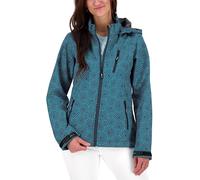 Deproc Active Women's Shelby Peak Softshell Removable Hood Transition Jacket Windbreaker, Navy, 42