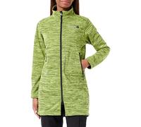 Deproc Active Women's Elmsdale Lightweight Short Coat Windstopper Softshell Transition Jacket Long II Knitted Fleece, Green, 44