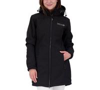 Deproc Active Women's Soft Shell Long Coat - Black, Size 24