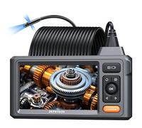 DEPSTECH 50FT 5" IPS Screen Triple Lens drain Endoscope Inspection Camera