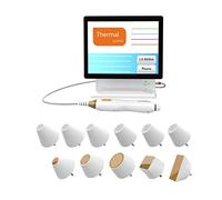 Depth 8 RF Fractional Microneedle Microcurrent Machine for wrinkle removal face lifting and skin tightening, Skin Rejuvenation Rf Machine for Stretch marks removal