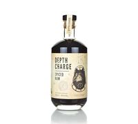 Depth Charge Spiced Rum, 70cl - 40% ABV Spiced Rum with Cinnamon and Vanilla Notes for the Ultimate Rum Cocktails - Rum Blended and Bottled in the UK