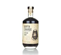 Depth Charge Spiced Rum, 70cl - 40 Percent ABV Spiced Rum with Cinnamon and Vanilla Notes for the Ultimate Cocktails - Rum Blended and Bottled in the UK