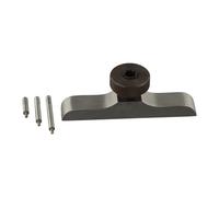Depth Gauge Bottom Base for Dial Indicator Stand, Stainless Steel with Extension Rods 0-10mm/10-20mm/20-30mm, Hardened & Ground Smooth Finish, Secure Threaded Knob Clamp, 63x17mm and 103x17mm Options