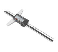 Depth Gauge, High Accuracy Stainless Steel Digital Depth Vernier Caliper Gauge Measuring Tool 0-150mm 0.01mm Digital Calipers for Easy, Direct and Clear Reading