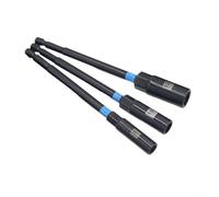 Depth Nut Having Socket Inch Shank /4 Adapter Steel Socket Wrench Extension 150mm 8mm 10mm 12mm Magnetic 3pc Vanadium Hex Driver Set Chrome Sleeve