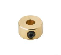 Depth Stop Collar Locator in Brass for Drill Bits, Compatible with For Ring Positioner, Ensures Consistent Drilling Depth on Various Surfaces (6mm)