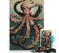 Depths of The Leviathan Jigsaw Puzzles for Adults 1000 Pieces Logic Skill Decompress Family Bond Great Gift (50x75cm)