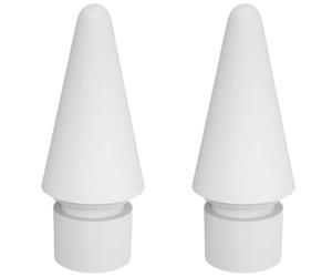 DEQSTER Replacement Tips, Suitable for Pencil Lite, Pack of 2, Sturdy, Durable, Fine Tip, Perfect Fit, White